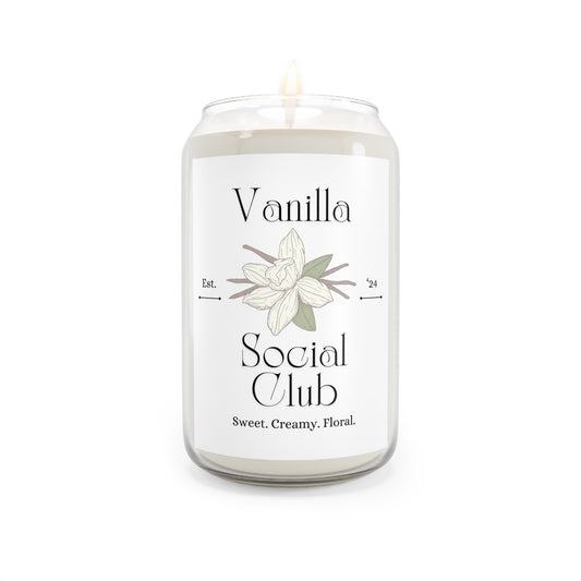 Vanilla Social Club Scented Candle