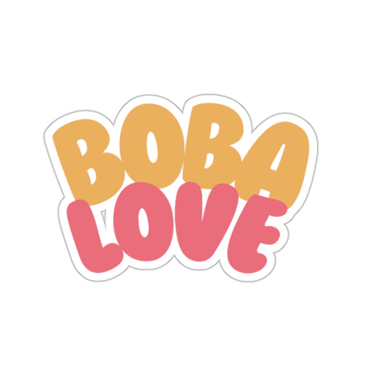 Boba Love Sticker